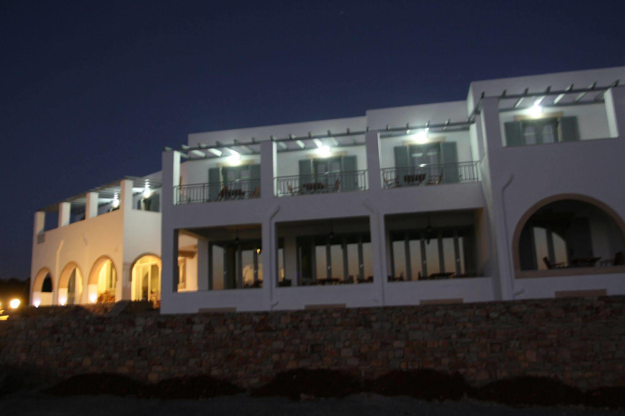 Athena Hotel Milopotamos  Bagian luar foto